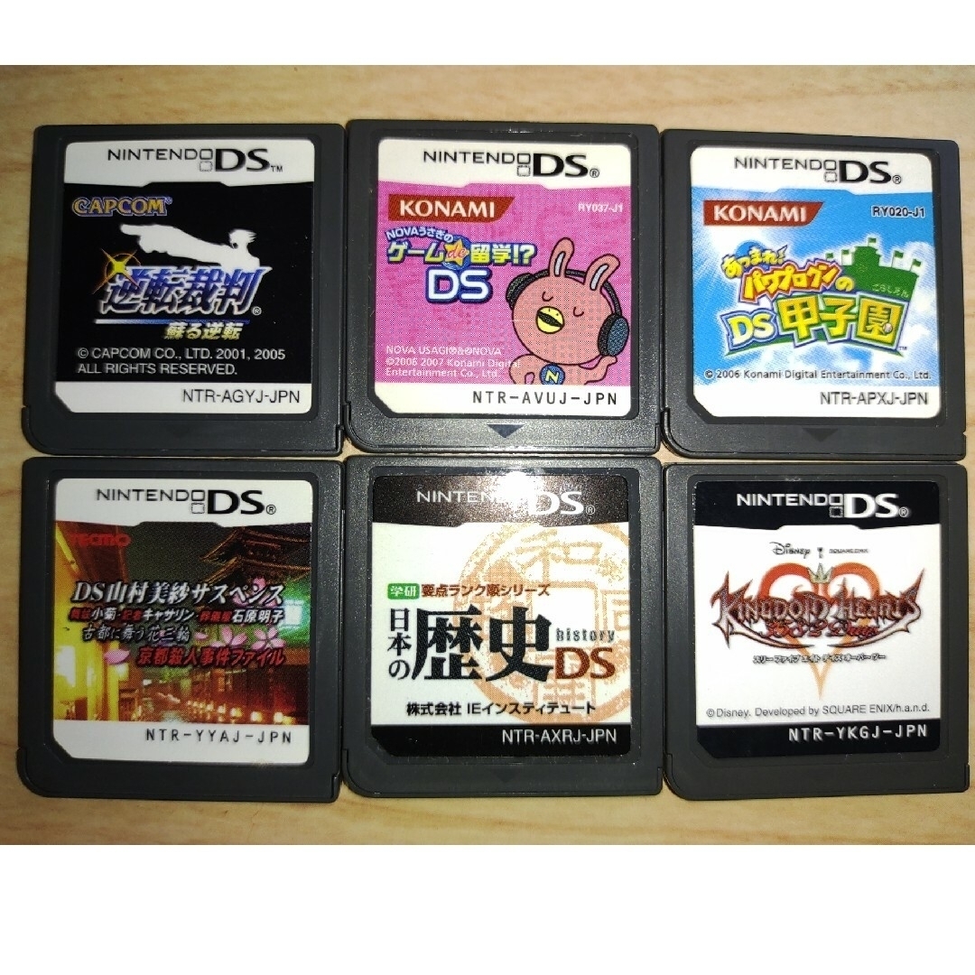 DS ソフト 6本まとめ売り 箱取説無しの通販 by あさ's shop|ラクマ