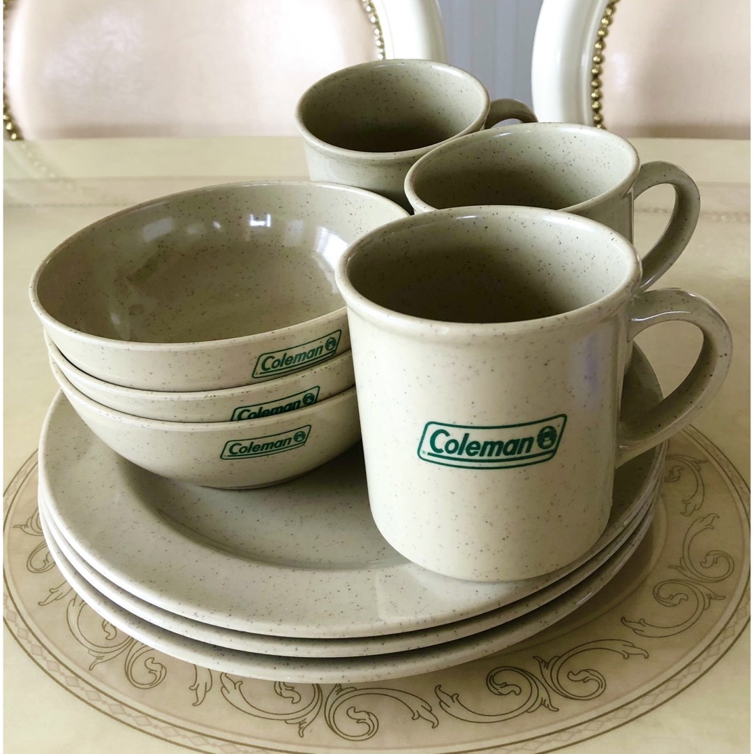Coleman - コールマン 廃盤 メラミン食器セット❣️の通販 by Coleman - コールマン 廃盤 メラミン食器セット❣️の通販 by