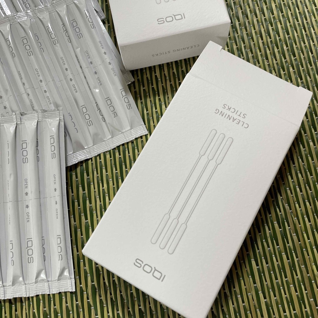 なちゅみかん's　IQOS　IQOS　by　クリーニングスティック115本の通販　shop｜アイコスならラクマ