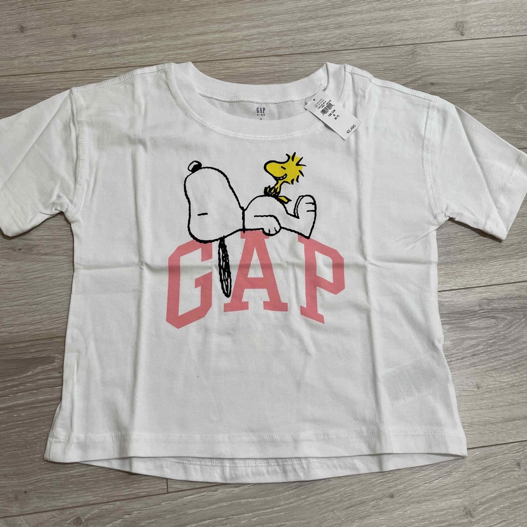 GAP Kids(ギャップキッズ)のGAP KIDS スヌーピー　半袖Tシャツ キッズ/ベビー/マタニティのキッズ服女の子用(90cm~)(Tシャツ/カットソー)の商品写真