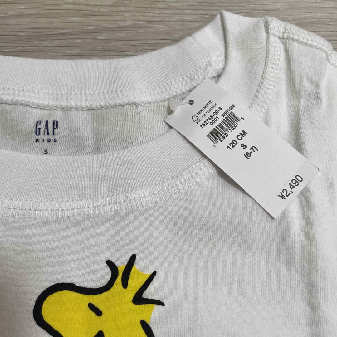 GAP Kids(ギャップキッズ)のGAP KIDS スヌーピー　半袖Tシャツ キッズ/ベビー/マタニティのキッズ服女の子用(90cm~)(Tシャツ/カットソー)の商品写真