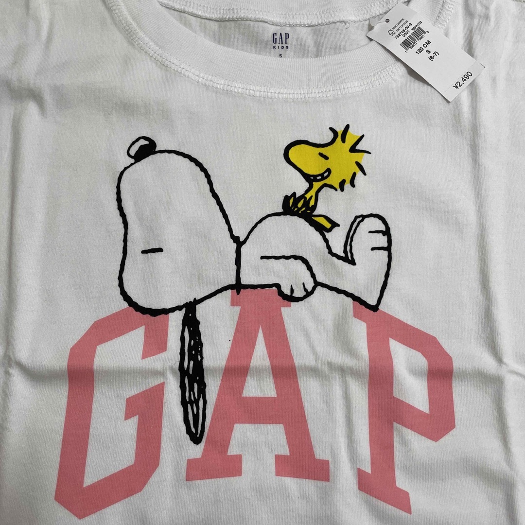 GAP Kids(ギャップキッズ)のGAP KIDS スヌーピー　半袖Tシャツ キッズ/ベビー/マタニティのキッズ服女の子用(90cm~)(Tシャツ/カットソー)の商品写真