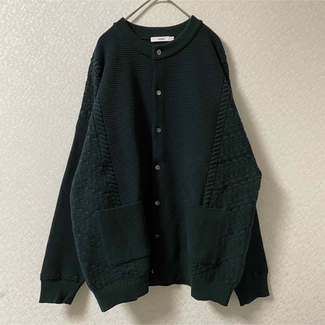 yashiki【21AW】Shigure Cardigan(GREEN) 3