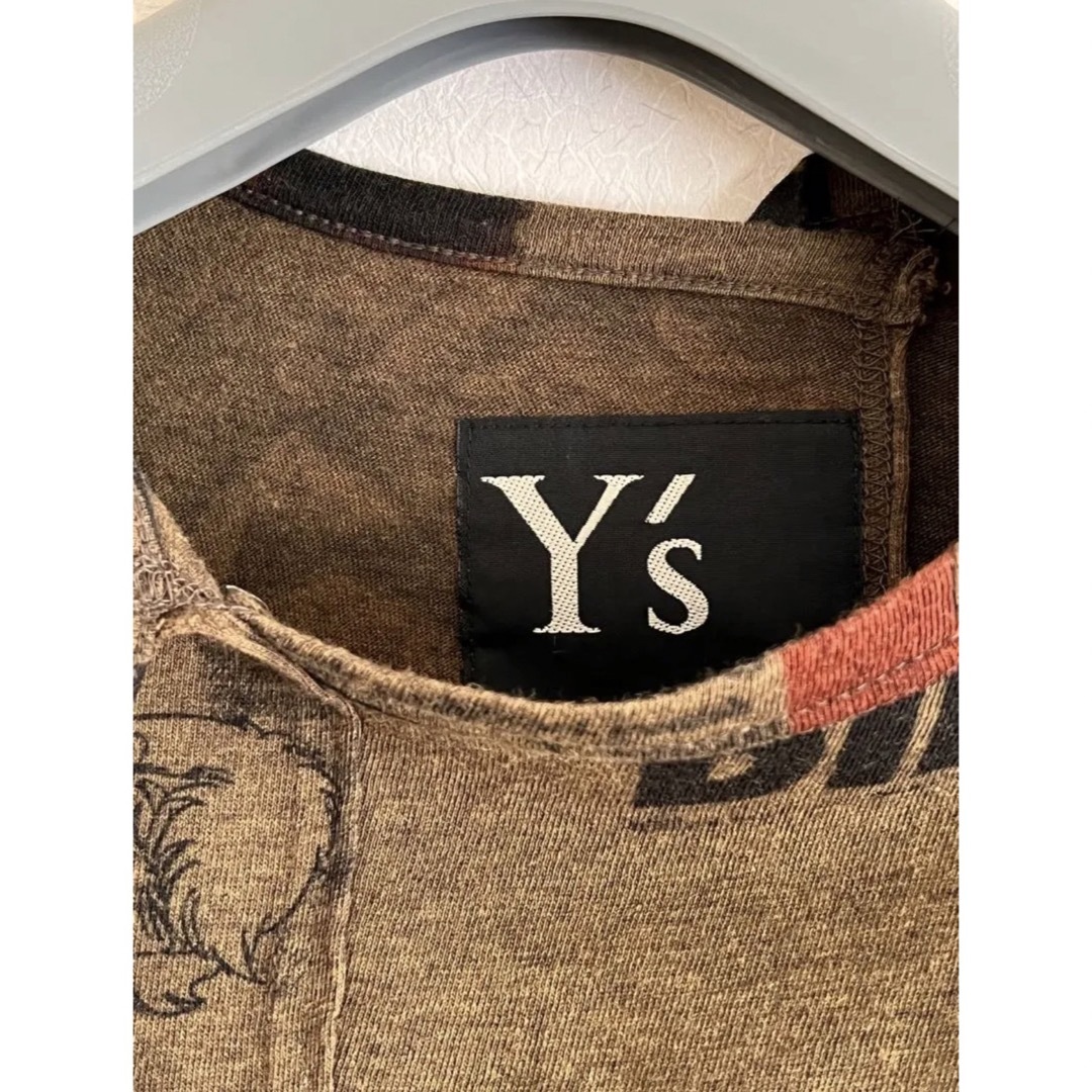 Yohji Yamamoto(ヨウジヤマモト)のY's  石ノ森章太郎 仮面ライダー ドッキングTシャツ レディースのトップス(Tシャツ(半袖/袖なし))の商品写真