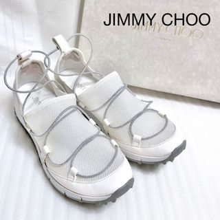 JIMMYCHOO ジミーチュウ　ストラップ　スニーカー　スリッポン　靴　極美品