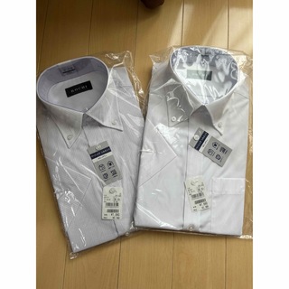 アオキ(AOKI)の半袖ワイシャツ　2枚セット(シャツ)