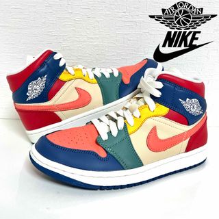 ジョーダン(Jordan Brand（NIKE）)のNIKE AIR JORDAN 1MID Multi-Color 24cm(スニーカー)