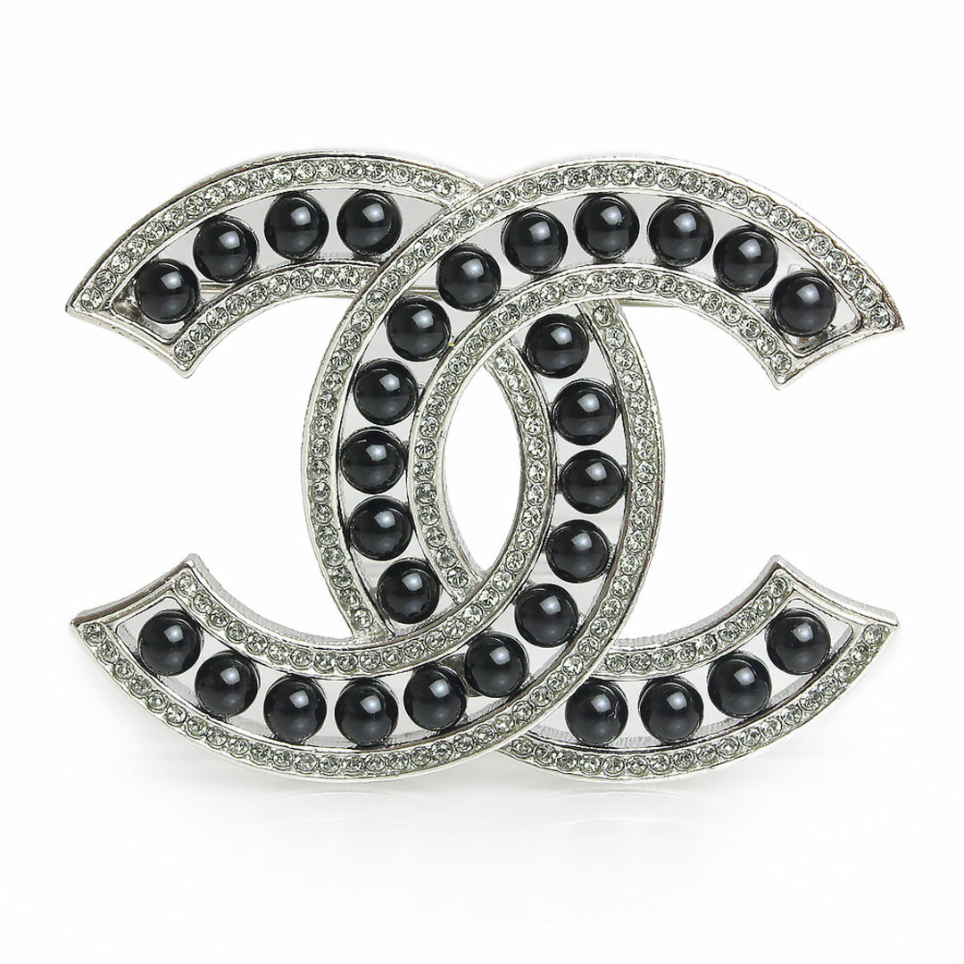 ♡ CHANEL ♡ ブローチ 黒 tic-guinee.net