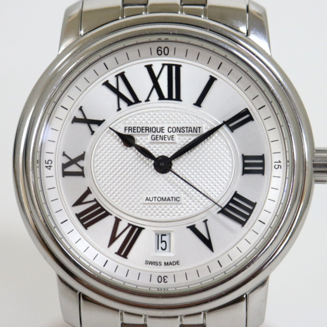 【FREDERIQUE CONSTANT】フレデリック･コンスタント パスエイション 腕時計 自動巻き SS×白文字盤 303NM4P6B2/kt05881ar