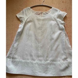 ナチュラルランドリー(NATURAL LAUNDRY)のNATURAL LANDRY フレンチリネン　ブラウス、チュニック⭐️美品⭐️(シャツ/ブラウス(半袖/袖なし))