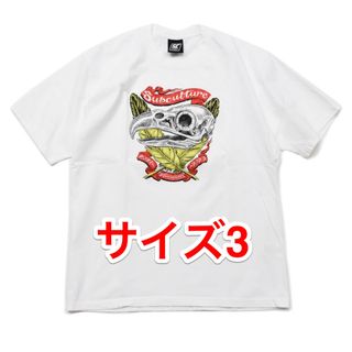 SC SUBCULTURE EAGLE SKULL HEAD T-SHIRT 白(Tシャツ/カットソー(半袖/袖なし))