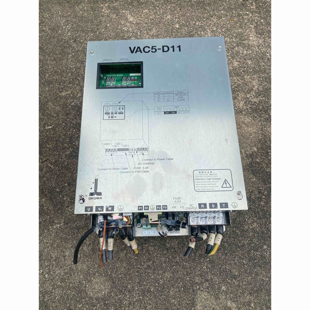 3G2023 オクマ OKUMA VAC5-D11 AC スピンドルドライブ保証