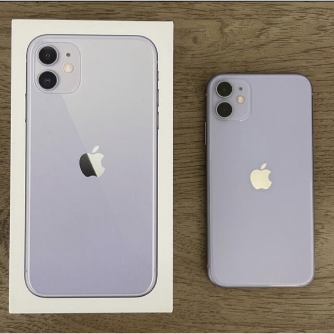 ✨割引クーポン対象品✨ あやか様専用 Apple iPhone 11 パープル 64GB SIMフリー