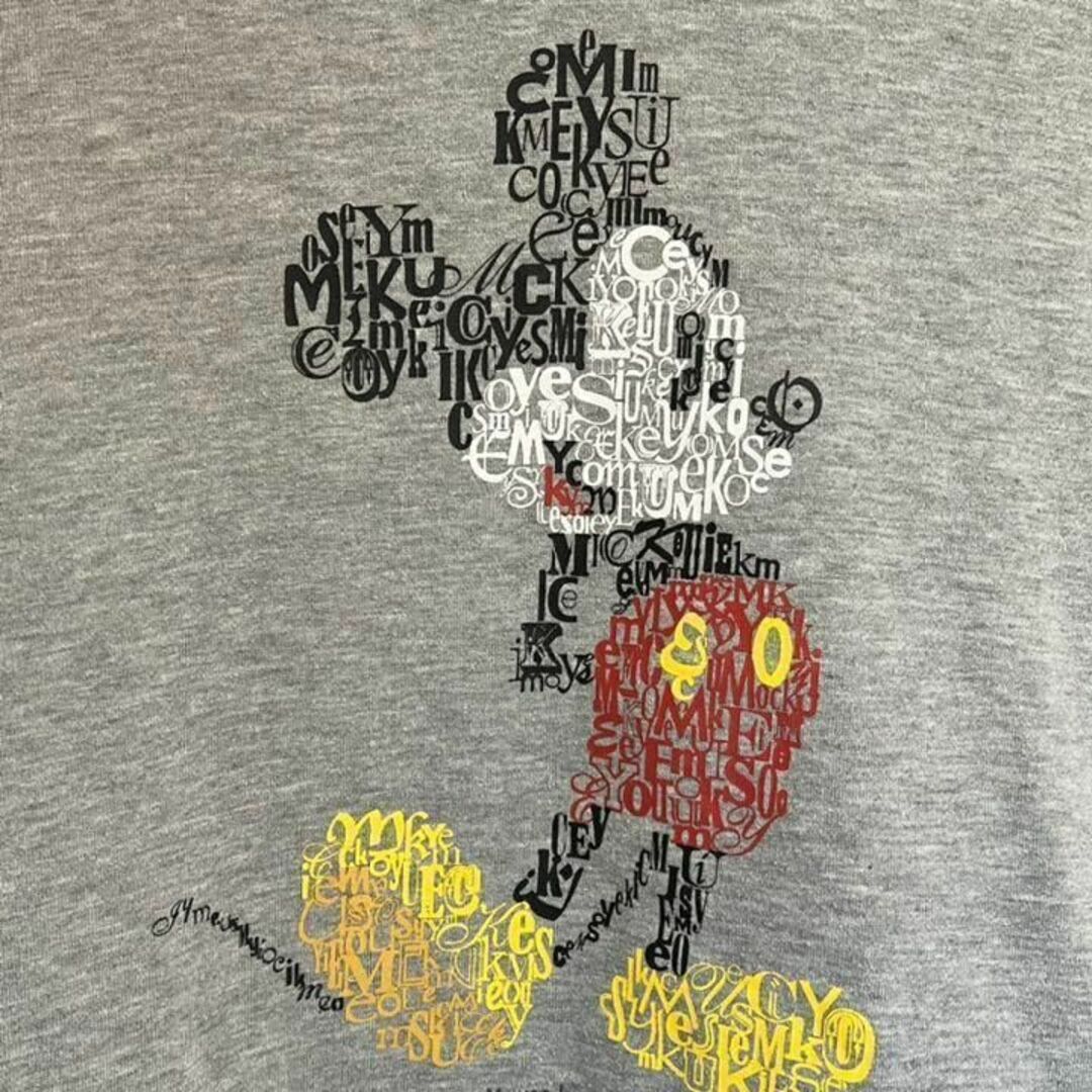 Disney(ディズニー)のディズニー レディース【S】パーカー♡コットン混 ミッキー♡カジュアル グレー レディースのトップス(パーカー)の商品写真