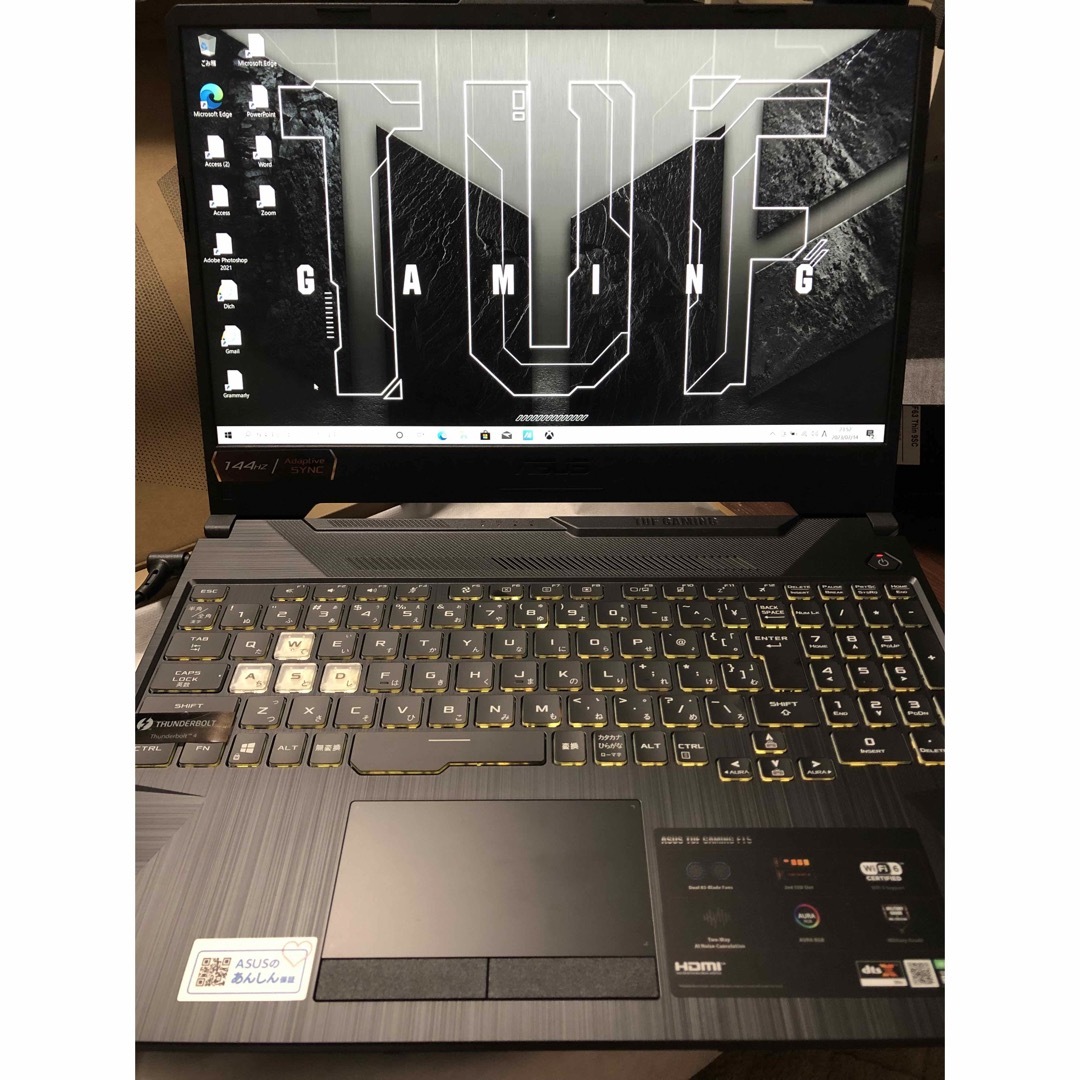 超美品 ASUS TUF Gaming F15 FX506HM-I5R3060P