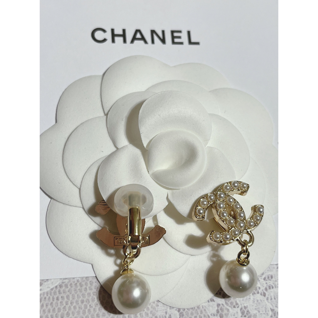 期間限定30%OFF! シャネル ボタンチャーム イヤリング