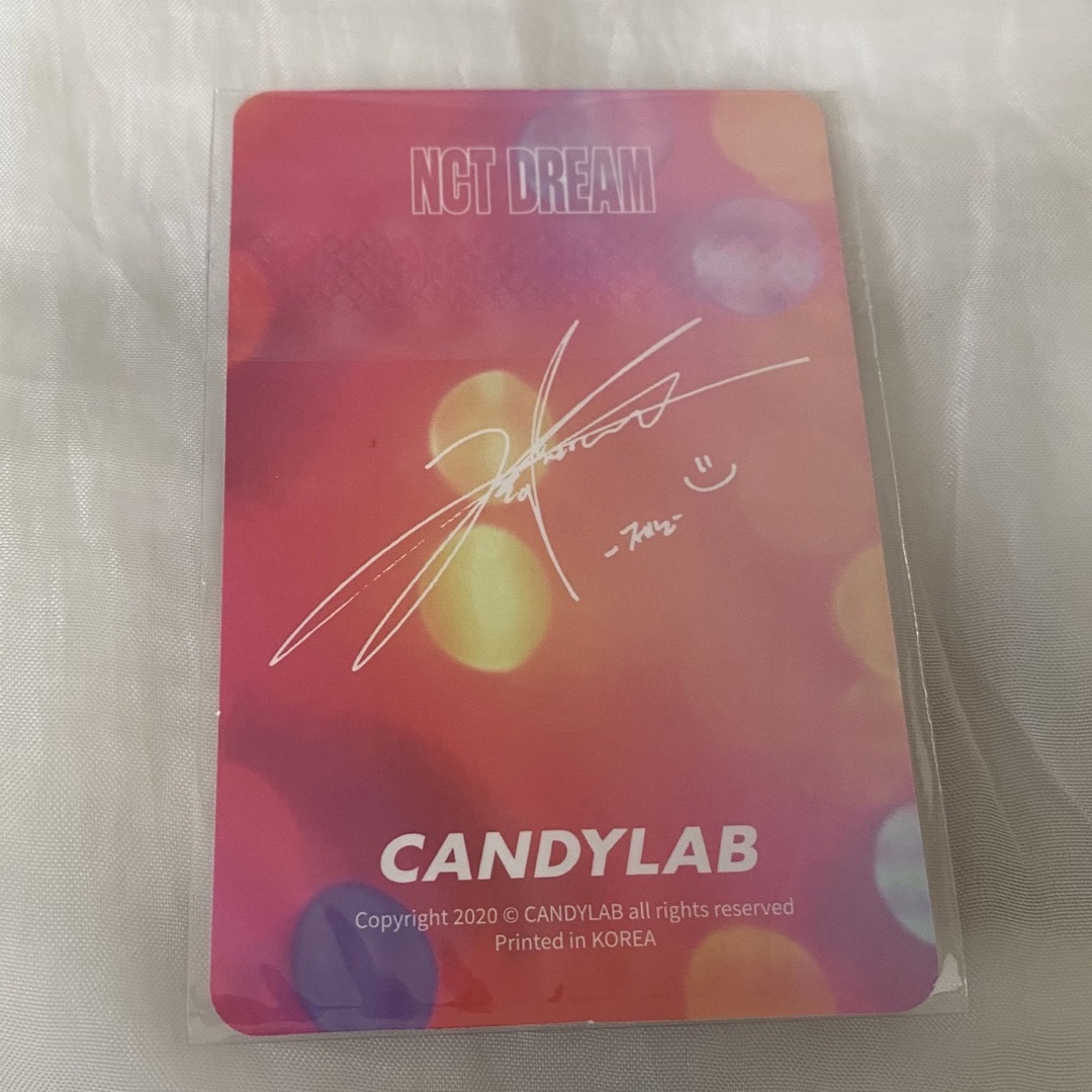 NCT - NCTDREAM candy lab 特典 ジェノ トレカの通販 by 's SHOP
