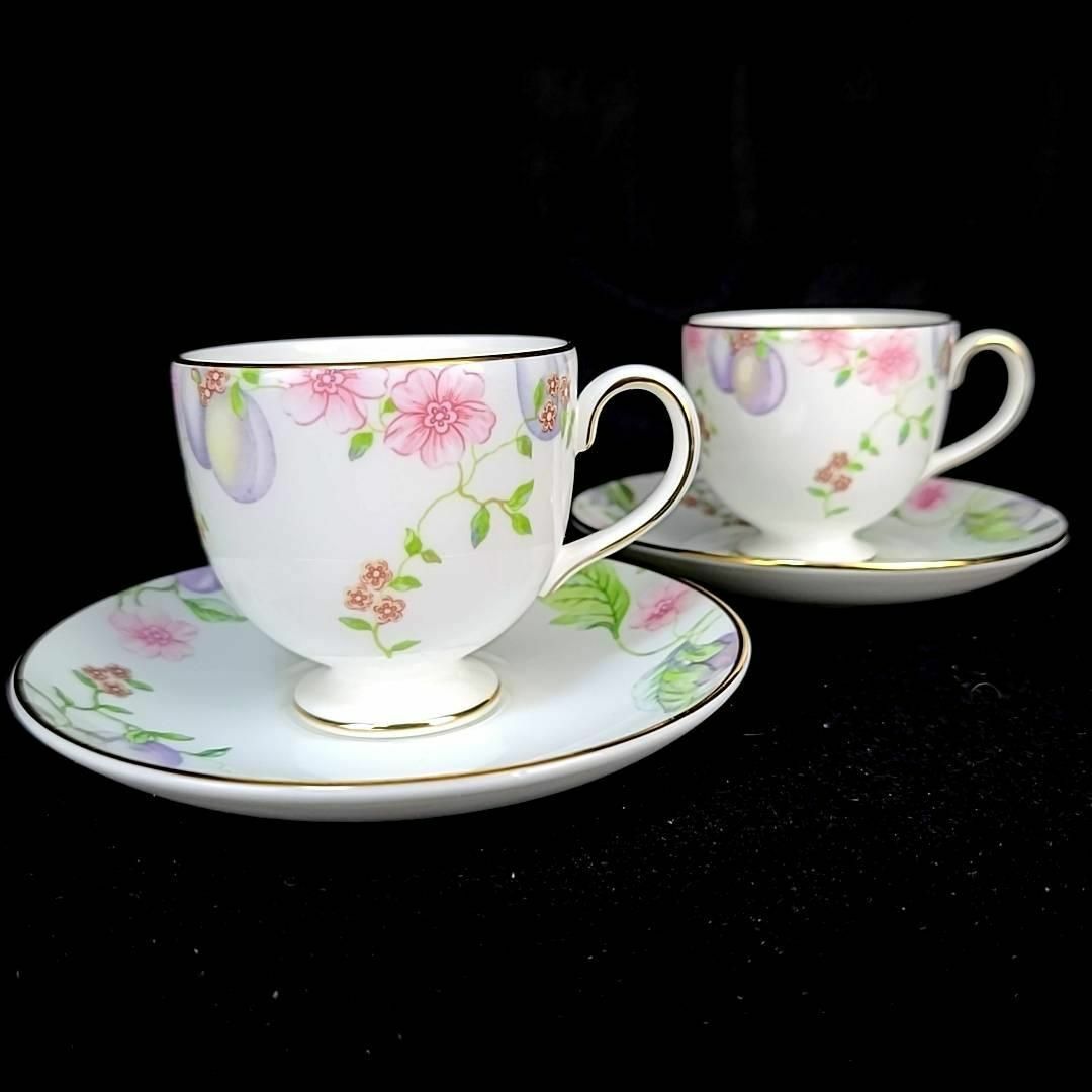 WEDGWOOD - ☆良品 ◇ ウェッジウッド スイートプラム カップ&ソーサー