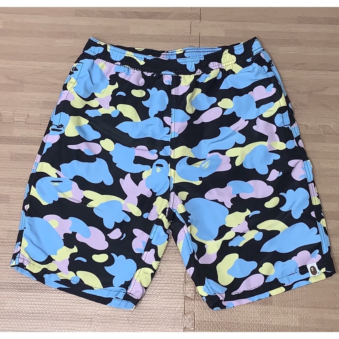 A BATHING APE - ☆激レア☆ APE マルチカモ ナイロン ショーツ M