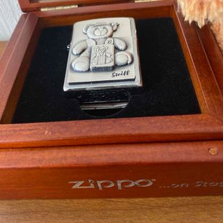 ジッポー(ZIPPO)のシュタイフジッポコラボ　ジッポ木箱付き　131(タバコグッズ)