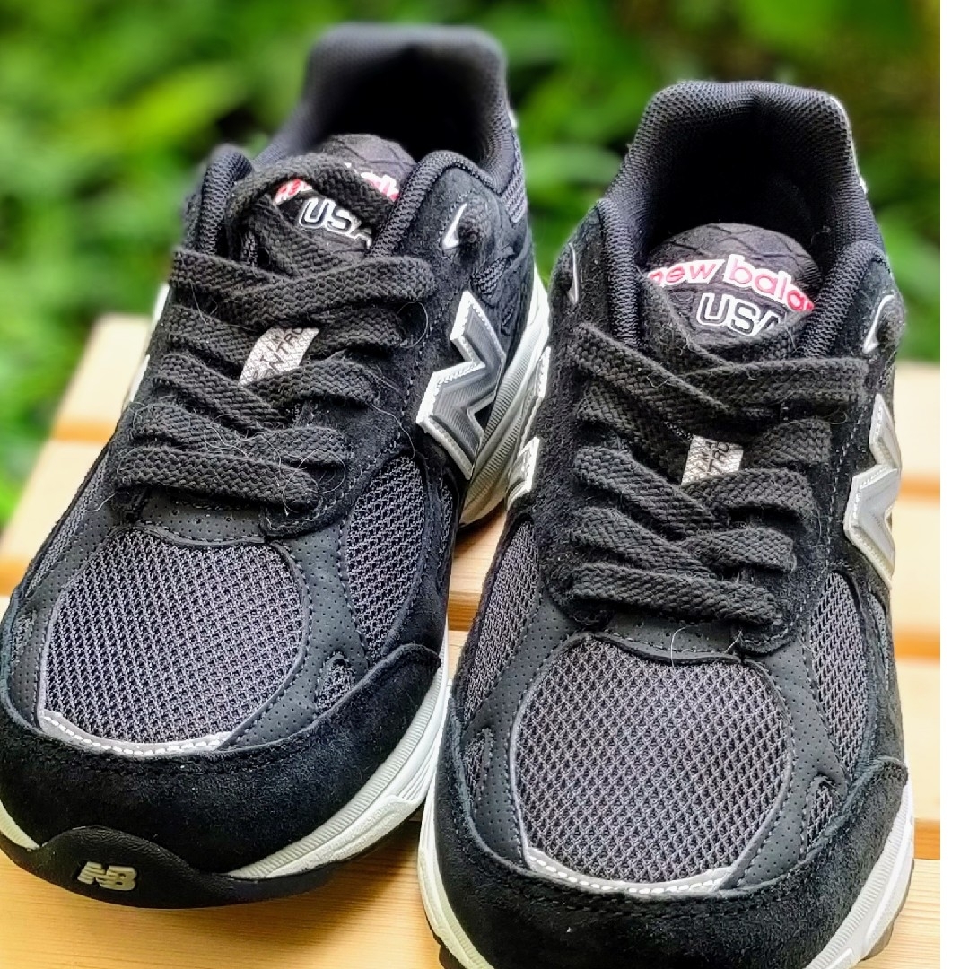 週末限定値下げ new balance 990 BK3 US7 新品未使用品 メンズの靴/シューズ(スニーカー)の商品写真