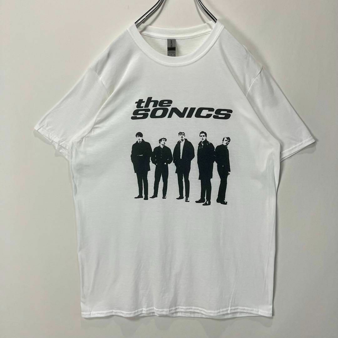 新品 ザ・ソニックス バンドTシャツ Lサイズ ホワイト The Sonics