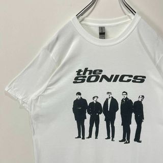 新品　ザ・ソニックス　バンドTシャツ Lサイズ　ホワイト　The Sonics(Tシャツ/カットソー(半袖/袖なし))