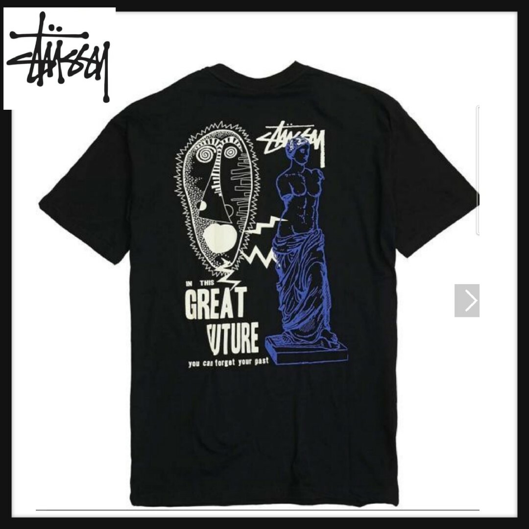 【レア】ステューシー STUSSY ゾウリムシ プリント メンズ 半袖Tシャツ