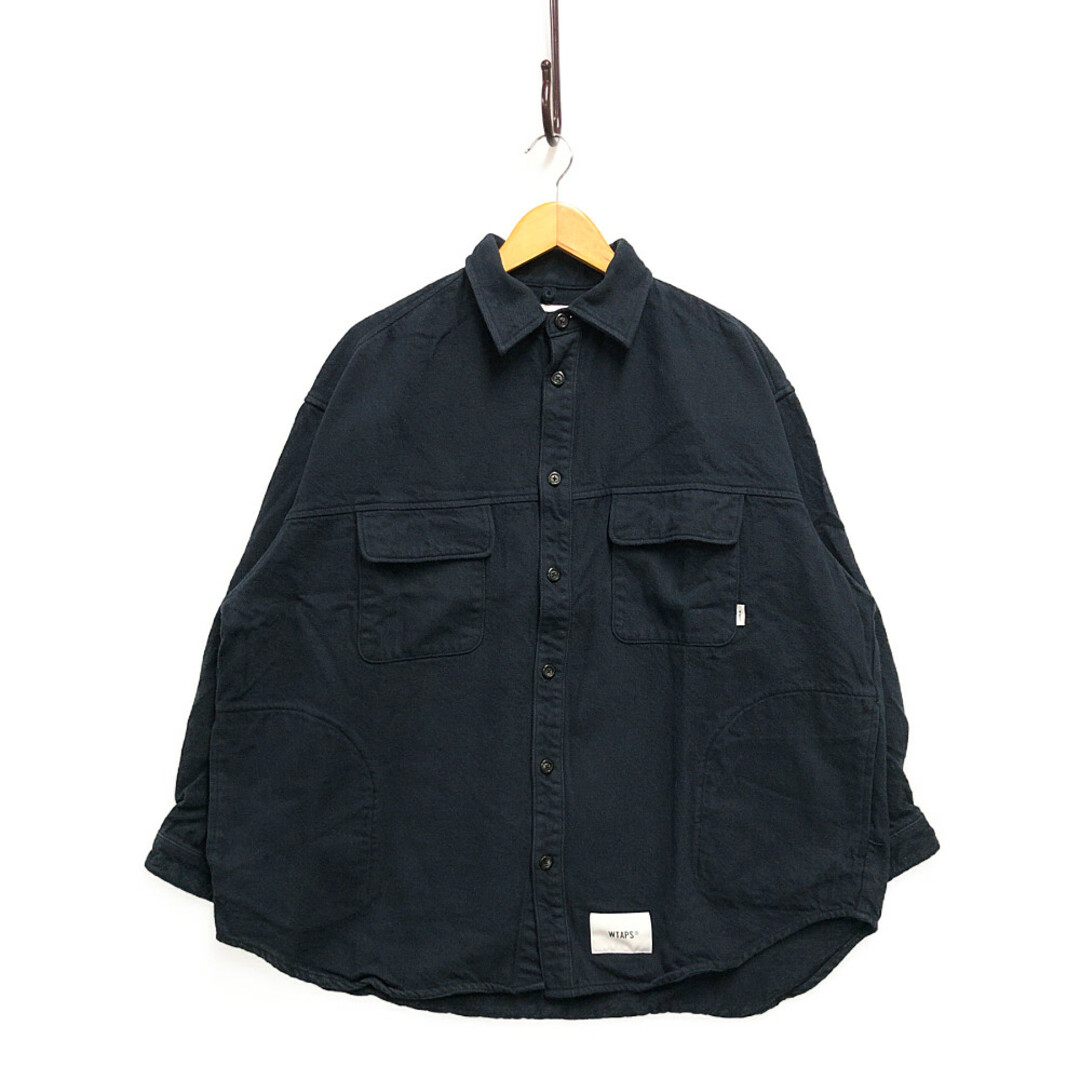 WTAPS ダブルタップス 22SS WCPO 01 LS COTTON. FLANNEL フランネル コットン シャツ 長袖 厚手 正規品 /  31254 | フリマアプリ ラクマ