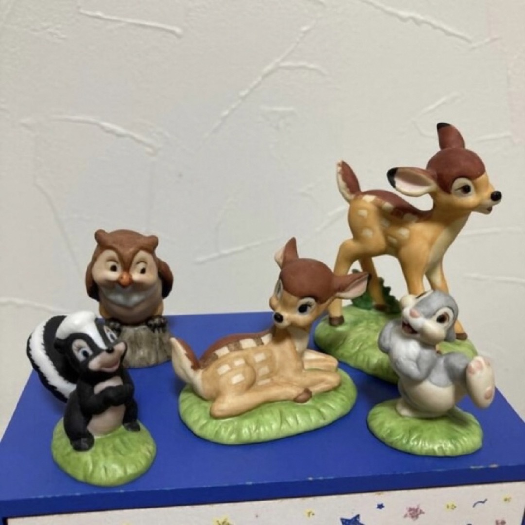 バンビ bambi 加藤工芸　 絶版　 陶器フィギュア | フリマアプリ ラクマ