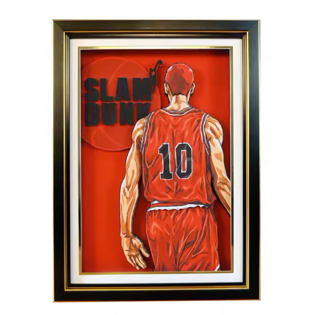 エンタメ/ホビー????スラムダンク　SLAM DUNK　立体 3D  絵画　桜木花道