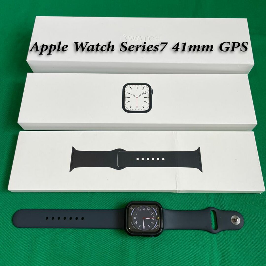 ○AppleWatch Series7 41mm GPSモデル バッテリ91%