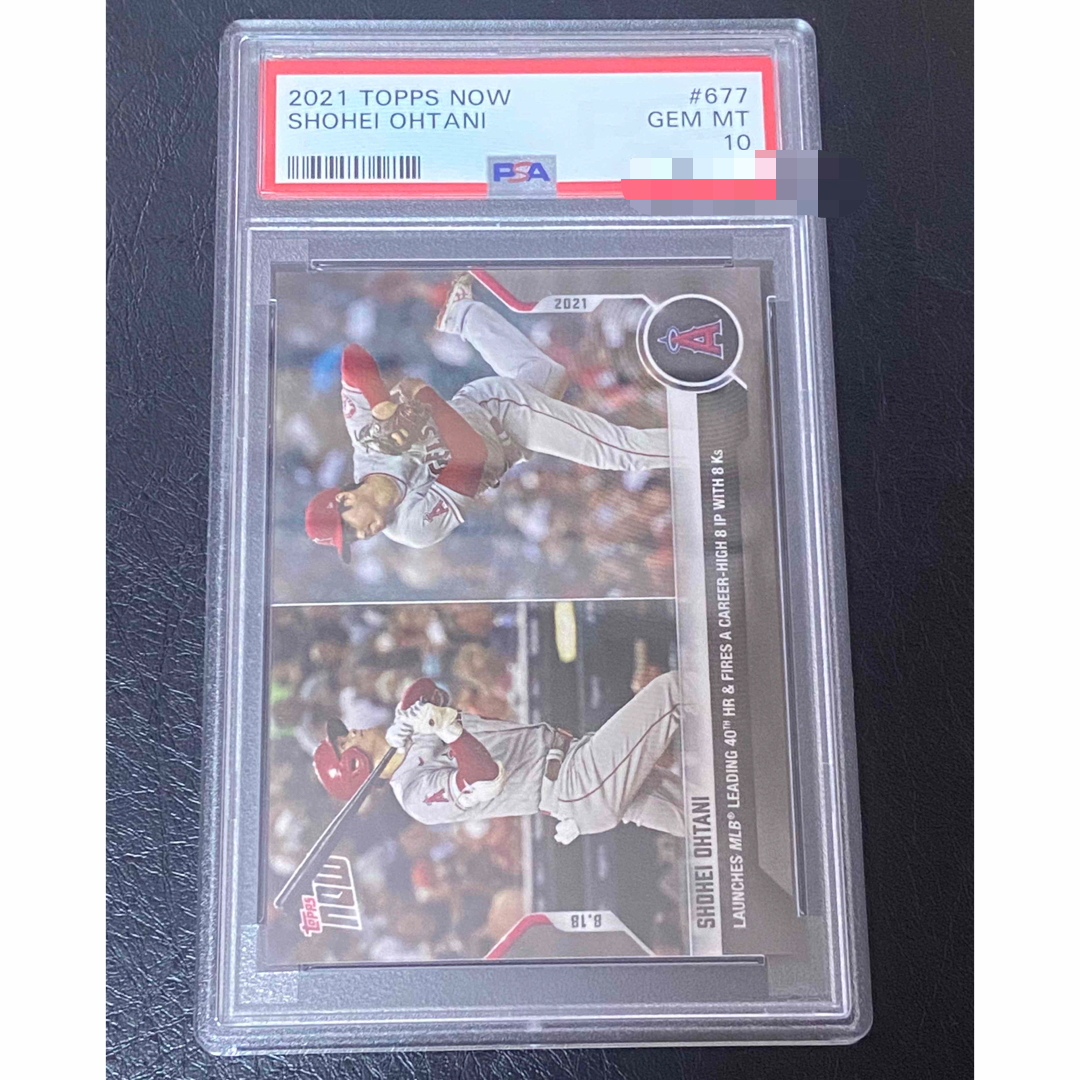 PSA10 topps now 2021 #OS-40 大谷翔平