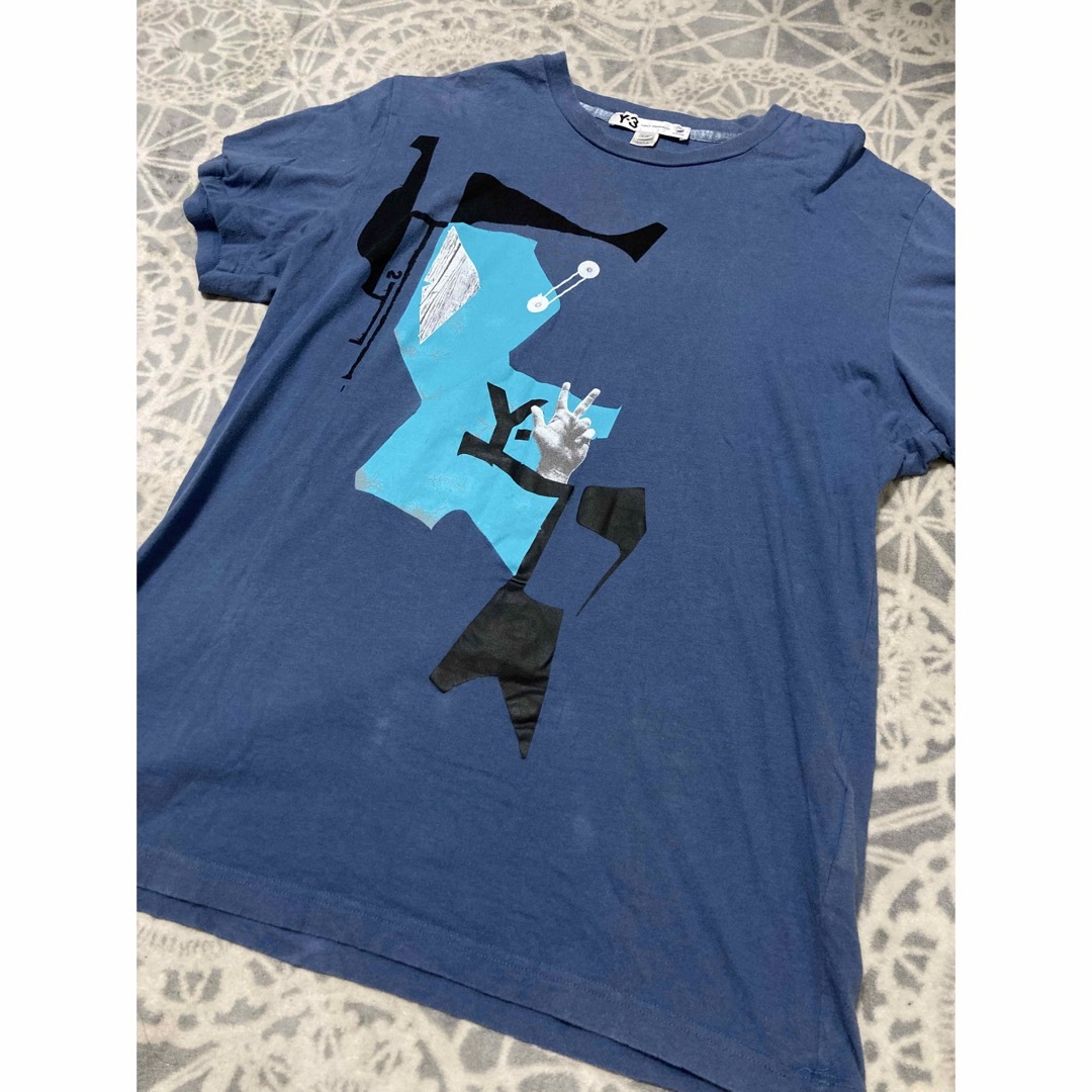 Y-3 ワイスリー　フロント　プリント　デザイン　Tシャツ