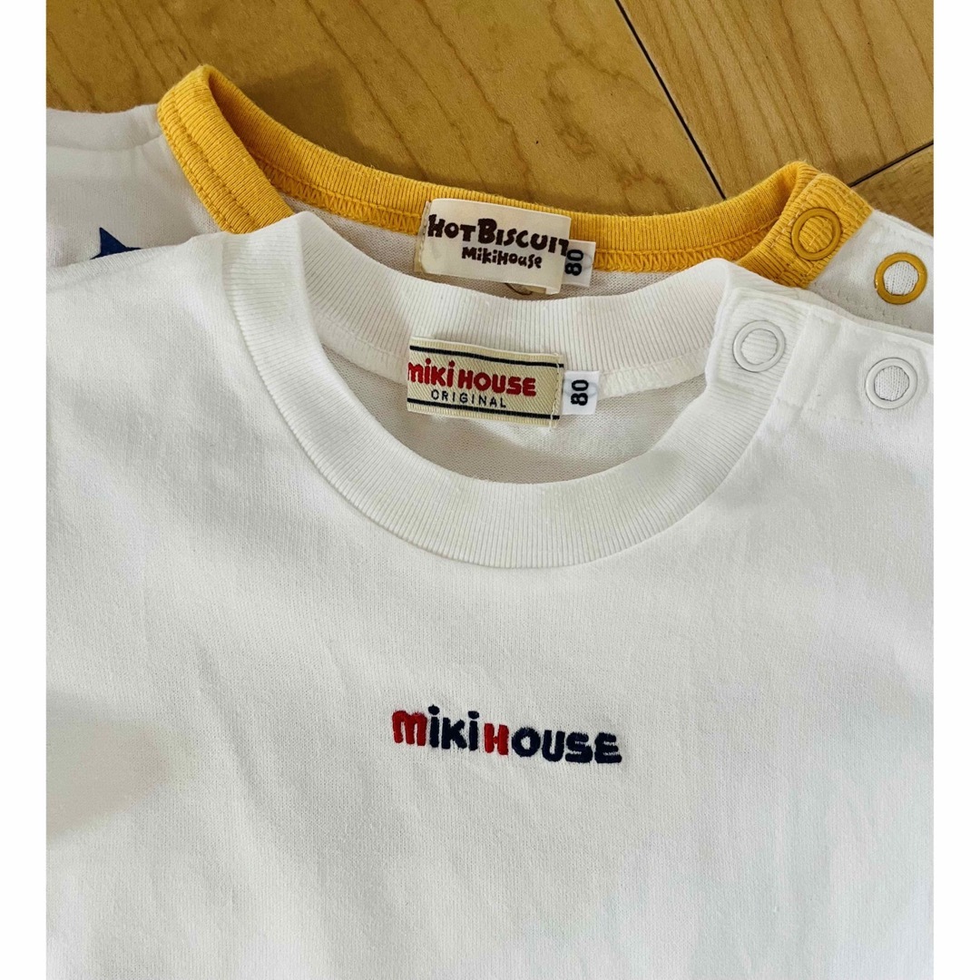 MIKIHOUSE  新品未使用  80cm  半袖Tシャツ 2枚セット