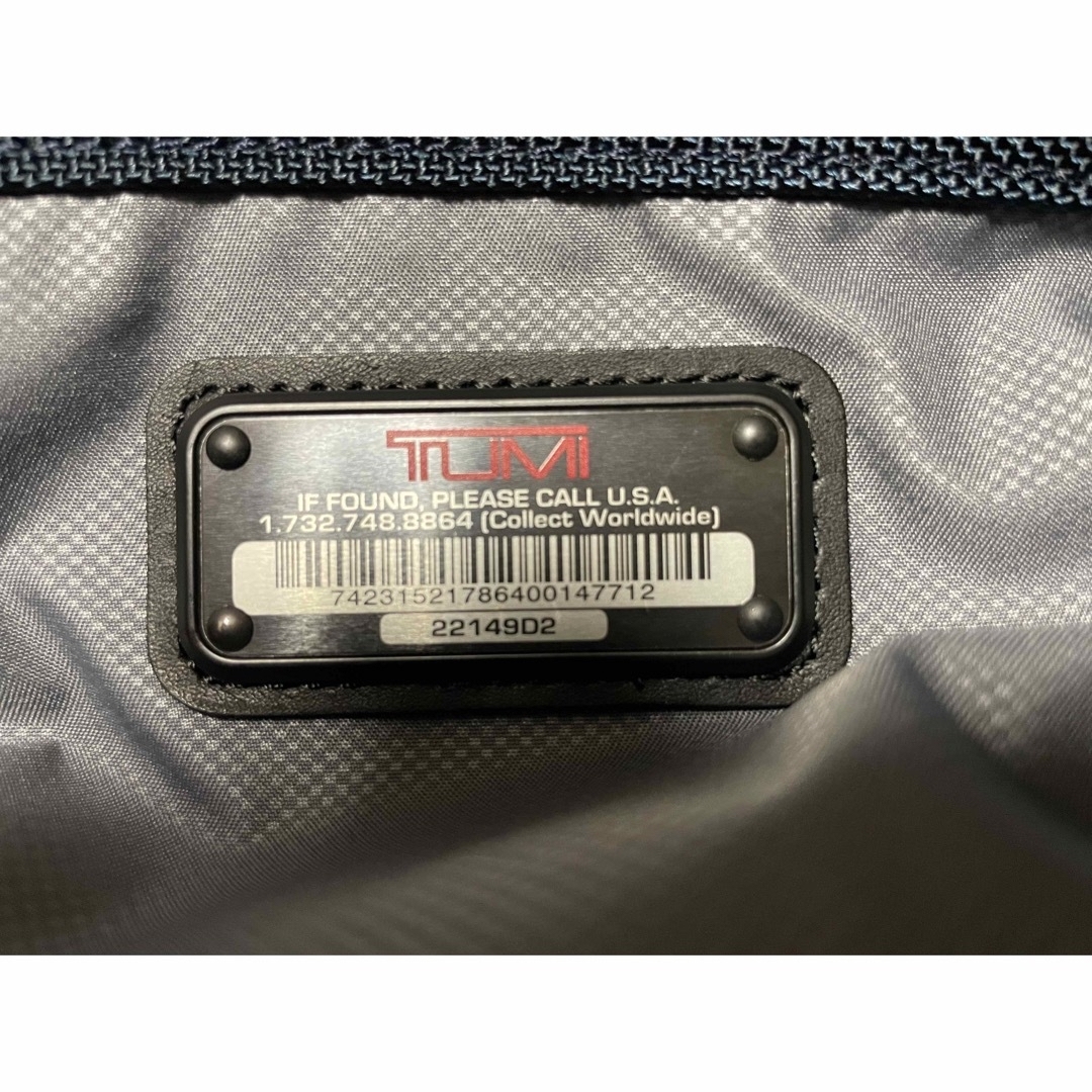 【新品未使用】TUMI ボストンバッグ 22149D2