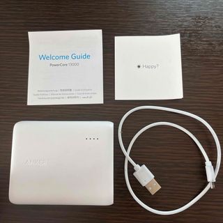 アンカー(Anker)のAnker PowerCore 13000 2ポート モバイルバッテリー(バッテリー/充電器)