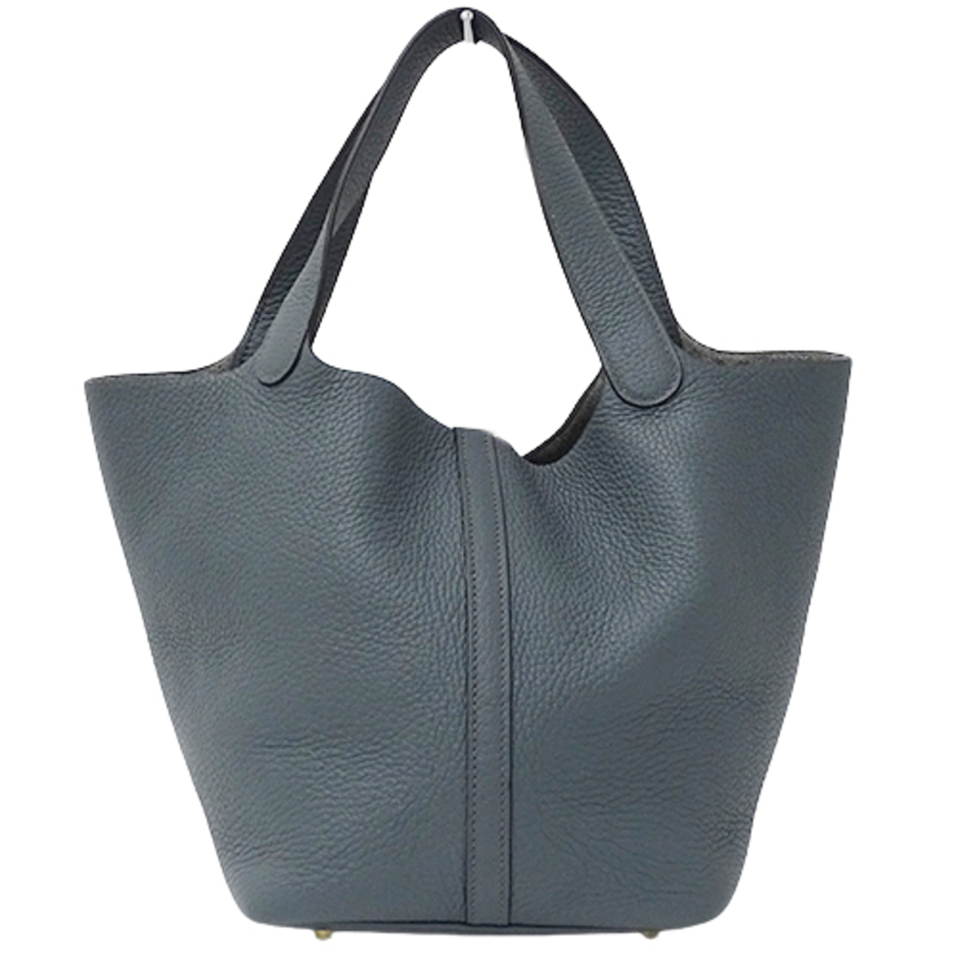 エルメス HERMES ピコタンロック MM トリヨンクレマンス ブロン バッグ