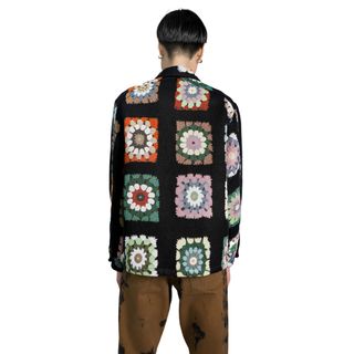 マルタンマルジェラ(Maison Martin Margiela)の新品　モーガン蔵人着用 sunflower FLORA CPO SHIRT XL(ブルゾン)