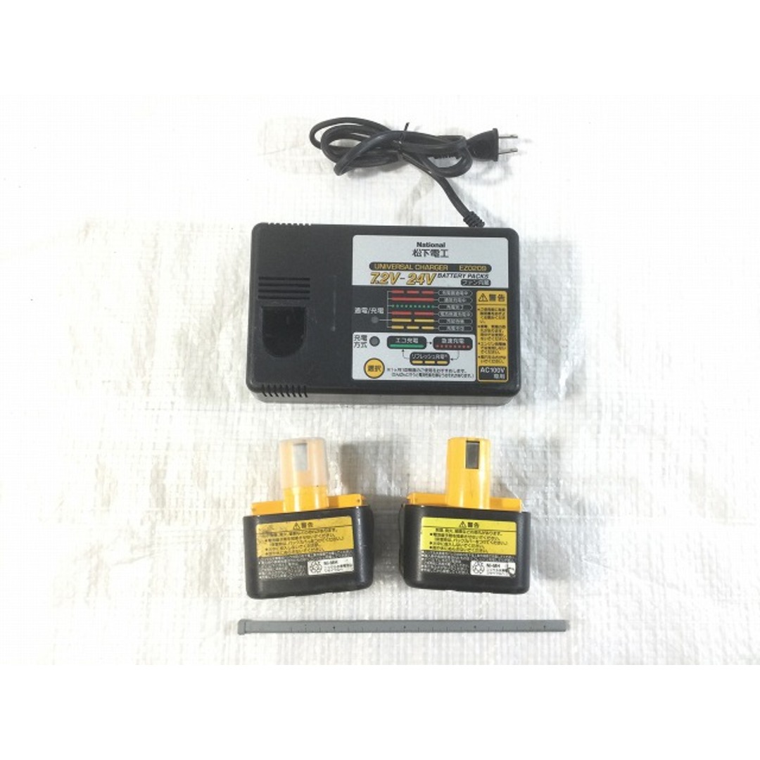 Panasonic - ☆中古品☆ National ナショナル 12V 充電式 全ネジ Panasonic - ☆中古品☆ National ナショナル 12V 充電式 全ネジ