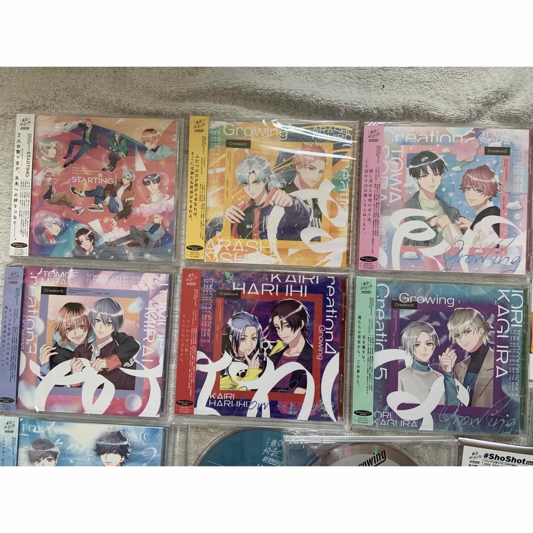 【カラソニ】東京カラーソニック‼︎ Growing　CD   まとめ エンタメ/ホビーのCD(アニメ)の商品写真