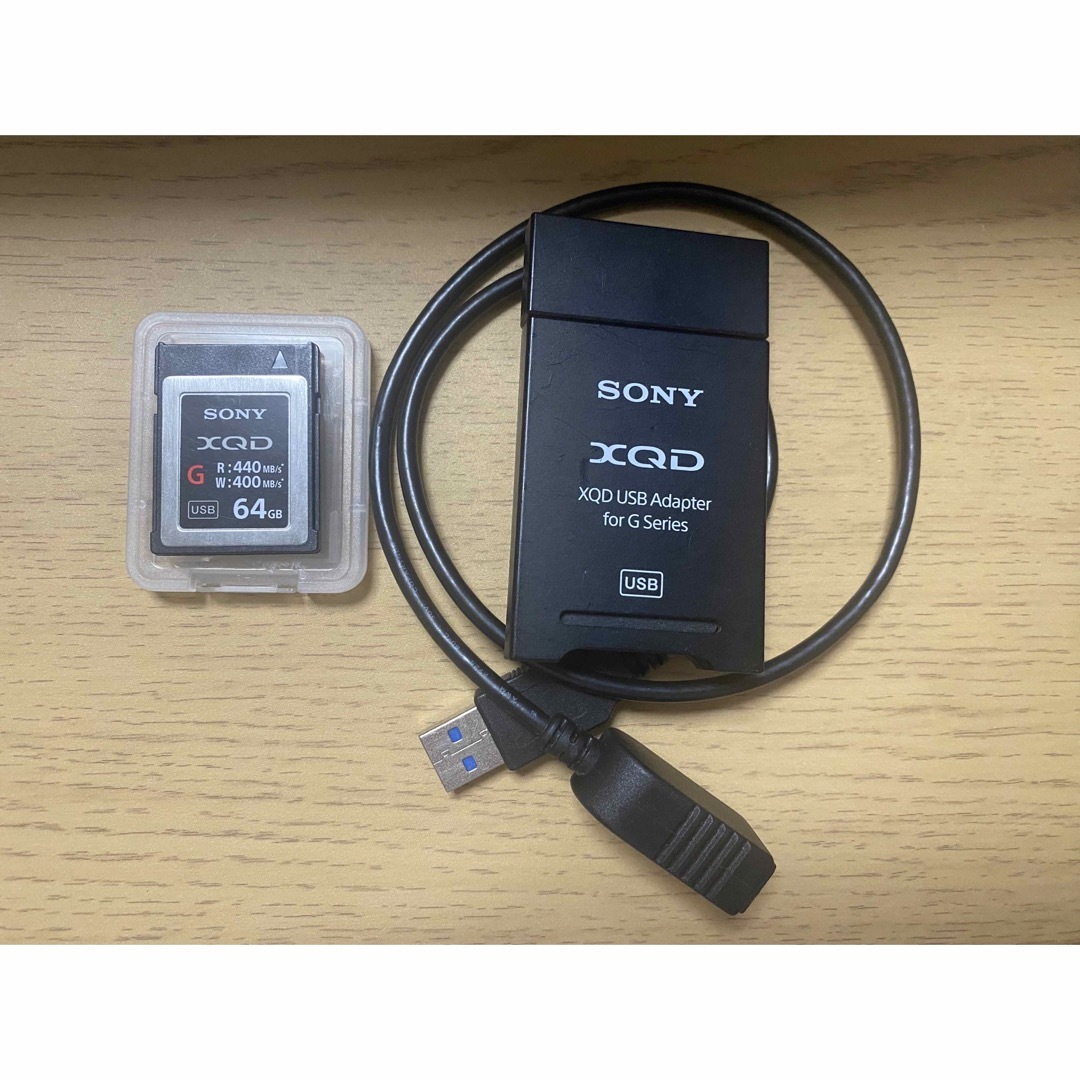 xqdカード　sony 64gb