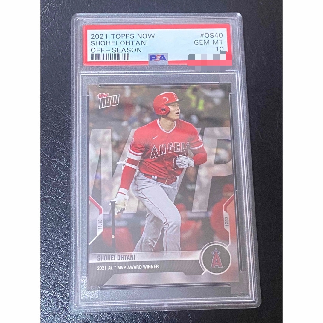 【PSA10】大谷翔平 2021 Topps MVP 受賞 #OS40 鑑定済