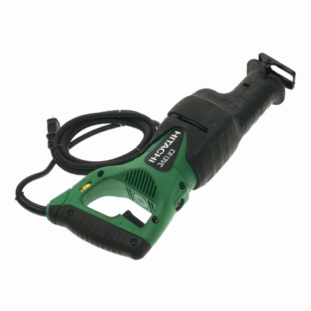 ☆比較的綺麗☆HITACHI 日立工機 100V 電子セーバソー CR13VC ケース付 替刃おまけ レシプロソー セーバーソー 多目的用 切断機 74599