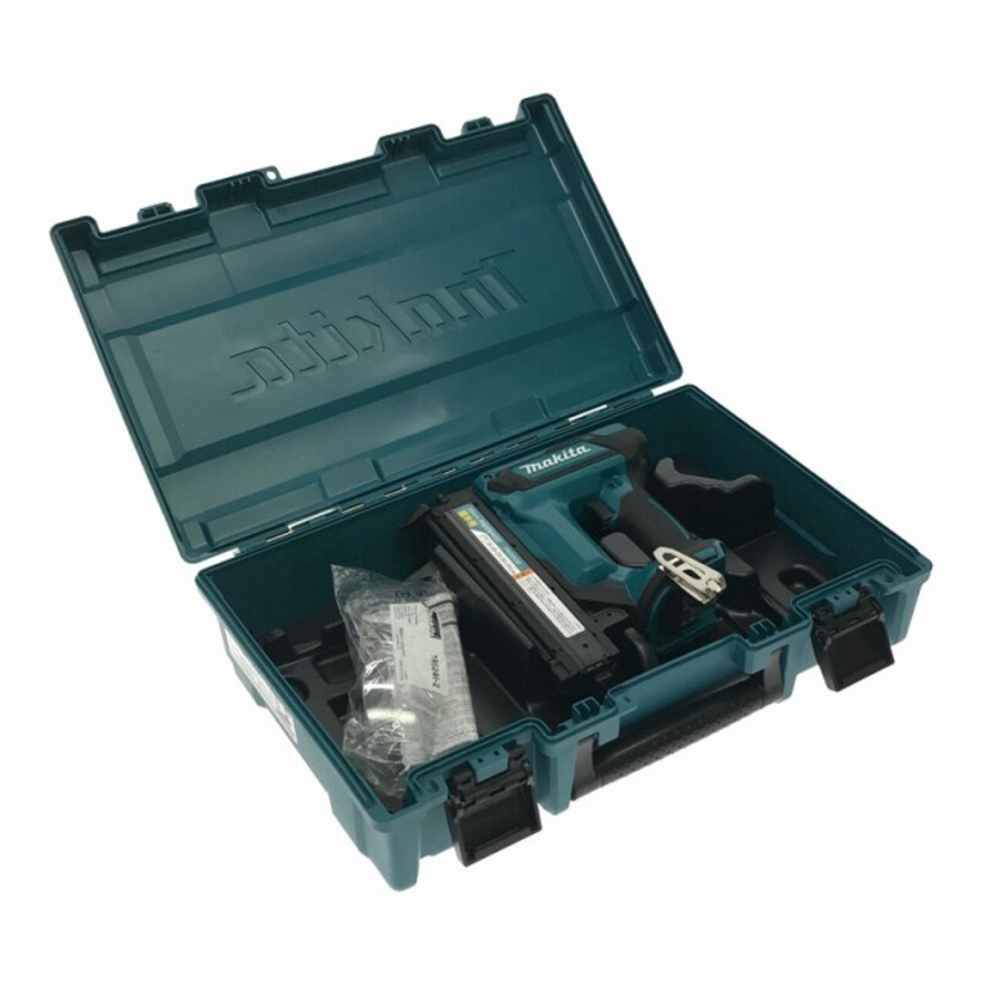 ☆比較的綺麗☆makita マキタ 18V 35mm 充電式面木釘打機 FN350DZK 本体+ケース付 コードレス フィニッシュネイラ 仕上釘打機 74604