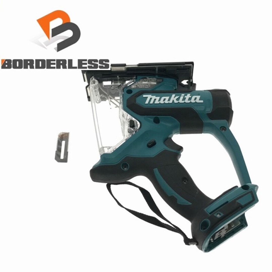 自動車/バイク☆比較的綺麗☆makita マキタ 18V 充電式ボードカッター SD180D 本体のみ コードレス 角穴カッター ボード用 切断機 74606