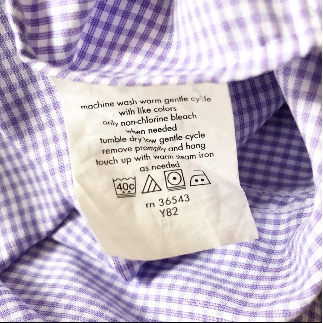 Calvin Klein(カルバンクライン)の美品【calvin klein/カルバンクライン】ノンアイロン　ワイシャツ メンズのトップス(シャツ)の商品写真