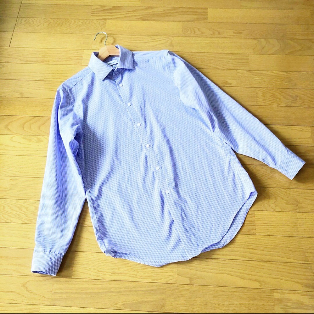 Calvin Klein(カルバンクライン)の美品【calvin klein/カルバンクライン】ノンアイロン　ワイシャツ メンズのトップス(シャツ)の商品写真