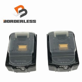 マキタ(Makita)の☆未使用品 2個セット☆makita マキタ 18V 3.0Ah リチウムイオンバッテリー BL1830B 残量表示付 純正 リチウムイオン電池 蓄電池 74678(工具)