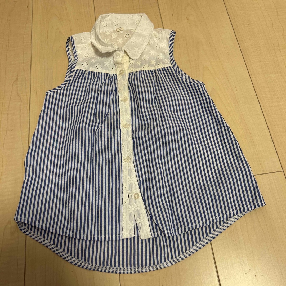 しまむら(シマムラ)のブラウス キッズ/ベビー/マタニティのキッズ服女の子用(90cm~)(ブラウス)の商品写真